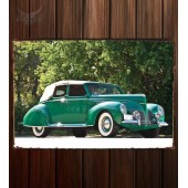 Металлическая табличка Lincoln Zephyr Convertible Sedan 395